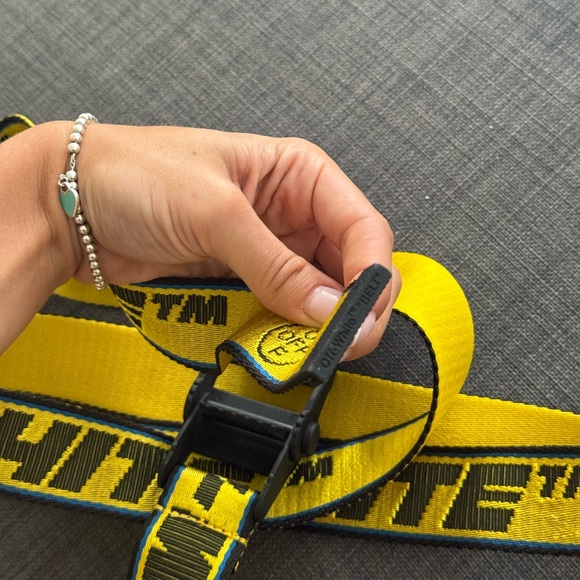 Off-White Yellow Industrial Belt - Picture 5 of 7